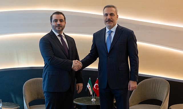 Dışişleri Bakanı Fidan, Suriyeli mevkidaşı Şeybani ile görüştü