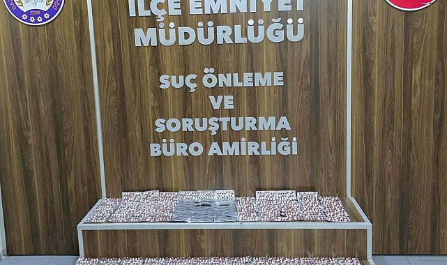 Evinde 2 bin 226 hap ile yakalandı