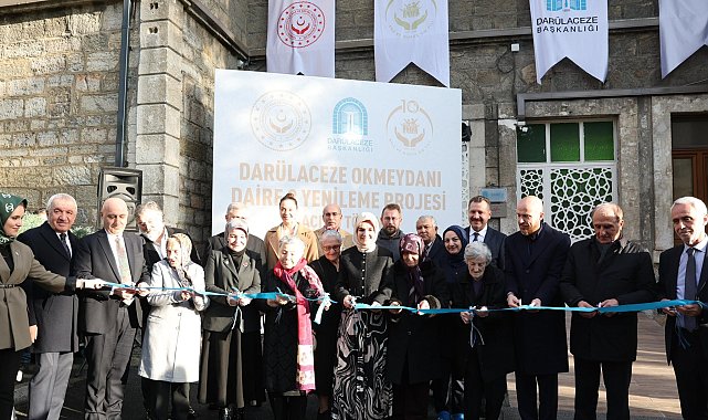 İstanbul - Bakan Göktaş, Darülaceze'de açılış törenine katıldı
