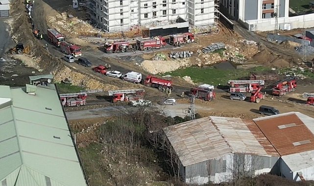 İstanbul- Başakşehir'de şantiyede çıkan yangın söndürüldü