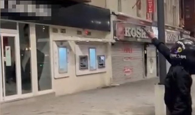 İstanbul- Fatih'te iş yeri kurşunlayıp cep telefonuyla kaydeden şüpheliler kaçarken polise silah çekti; 4 şüpheli tutuklandı