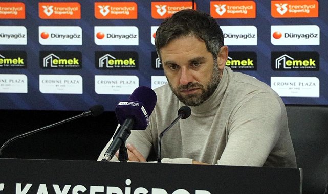 Kayserispor'da teknik direktör Djalovic'in puan ortalaması 1'in altında kaldı