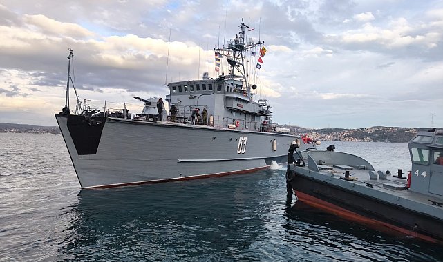 MSB: Mayın tehlikesine karşı görev yapacak gemiler Karadeniz'e açıldı