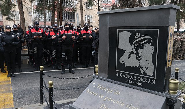 Şehit Emniyet Müdürü Gaffar Okkan ve 5 mesai arkadaşı Diyarbakır'da anıldı