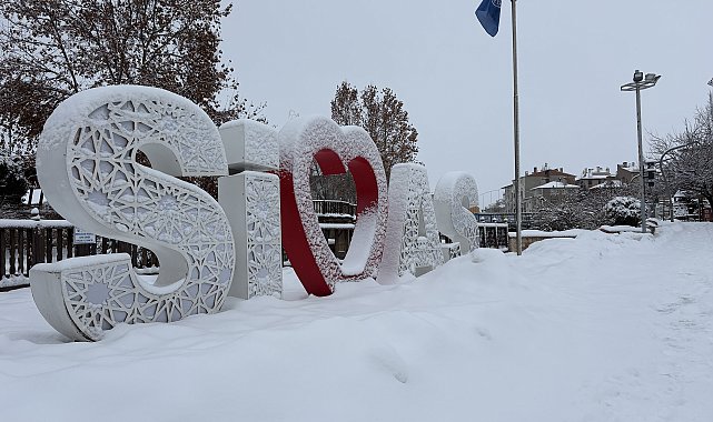 Sivas'ta kar etkili oldu