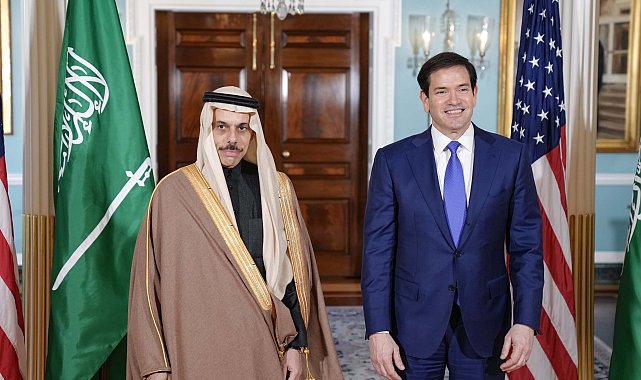 Suudi Arabistan Dışişleri Bakanı Faysal bin Ferhan, ABD'li mevkidaşı Rubio ile görüştü