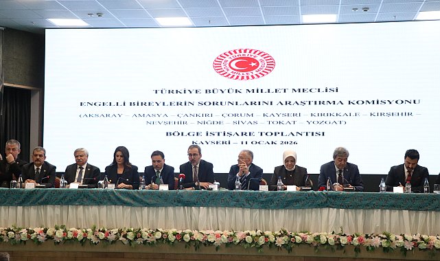 TBMM Engelli Bireylerin Sorunlarını Araştırma Komisyonu, Kayseri'de toplandı