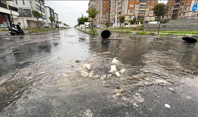 Trakya'da sağanak etkili oldu