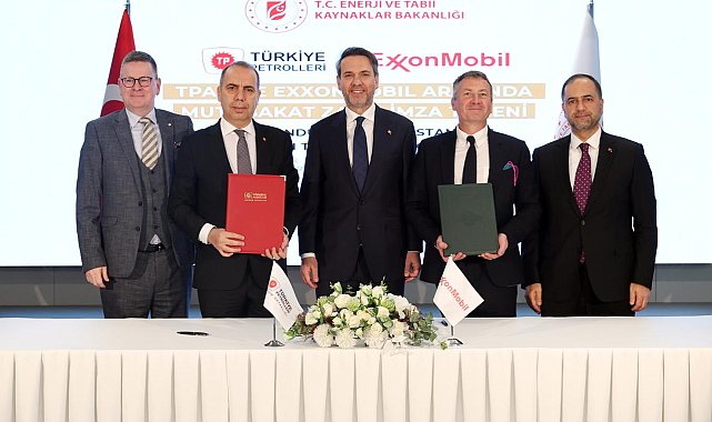 Türkiye Petrolleri ile ExxonMobil arasında mutabakat zaptı