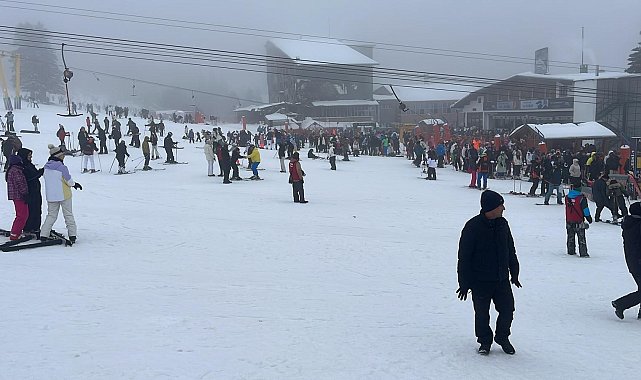 Uludağ'da sömestir yoğunluğu