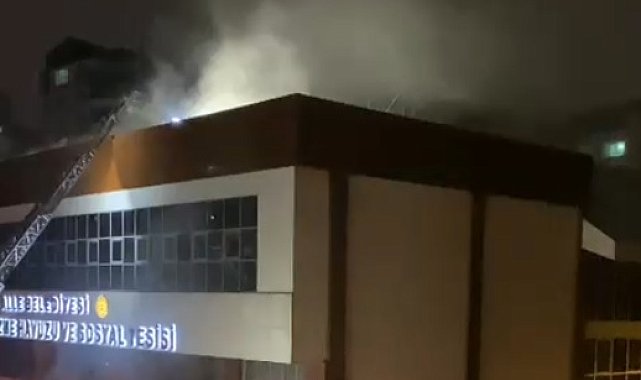 Başkentte saunada çıkan yangın söndürüldü