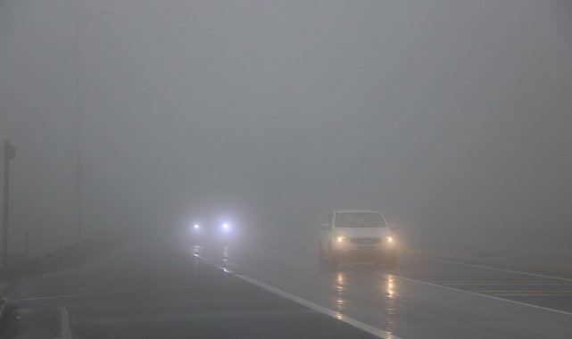Bolu Dağı'nda yoğun sis