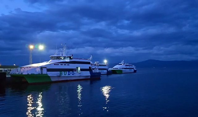 BUDO'nun 8 seferi, olumsuz hava koşulları nedeniyle iptal edildi