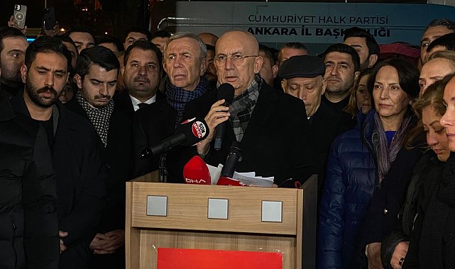 CHP'li Erkol: Seçmen iradesine saygılıysa belediye başkanlığından da istifa etsin