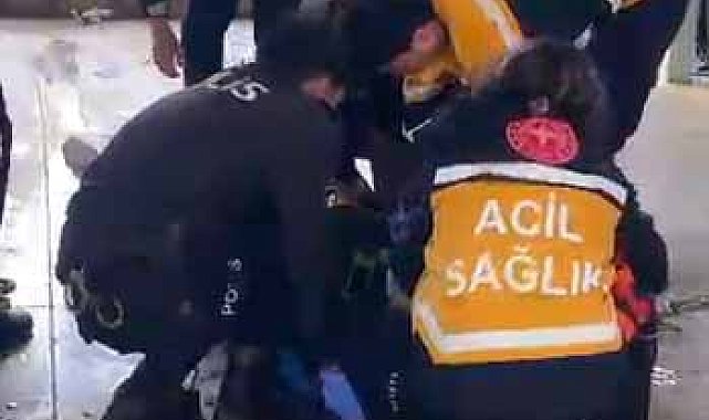 Dere yatağına düştü, duran kalbi yeniden çalıştırıldı