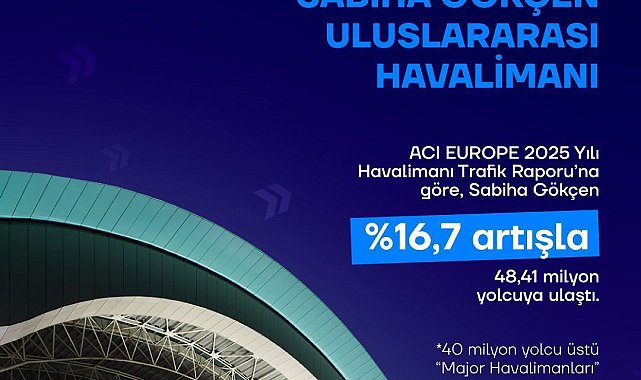 İstanbul- Sabiha Gökçen Havalimanı Avrupa'nın lideri oldu