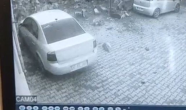 Kastamonu'da istinat duvarı çöktü