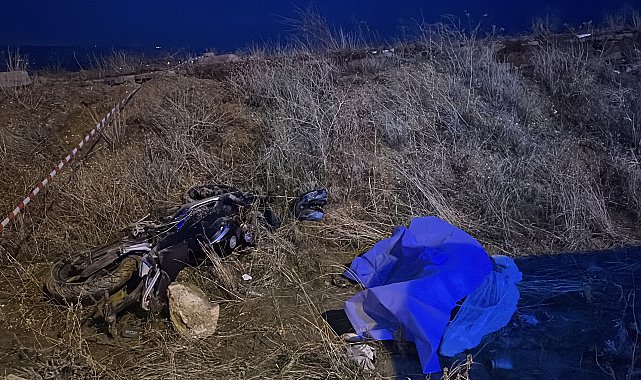 Nevşehir'de şarampole devrilen motosikletin sürücüsü öldü