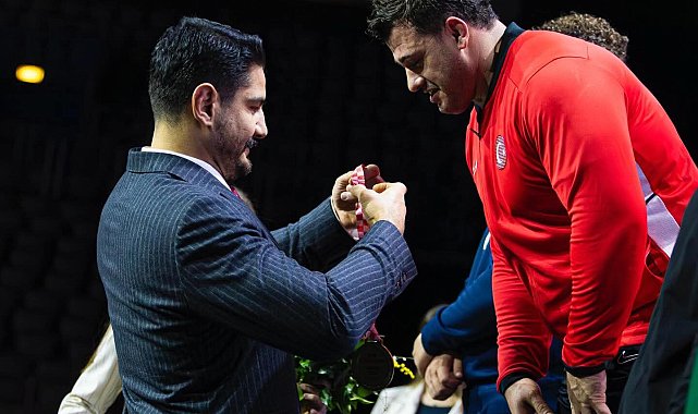 Rıza Kayaalp, UWW 1'inci Ranking Series Zagrep Open'da altın madalya kazandı