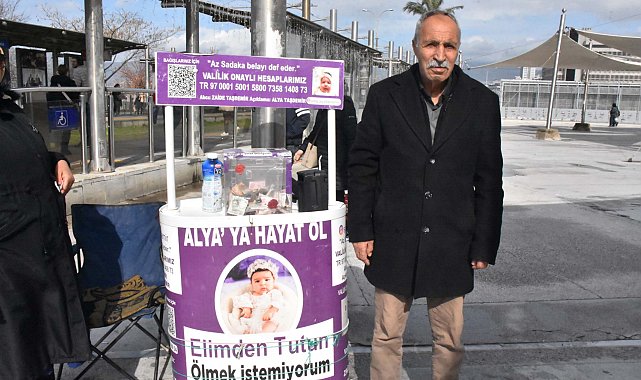 SMA'lı torunu için gönüllülerle el ele verdi