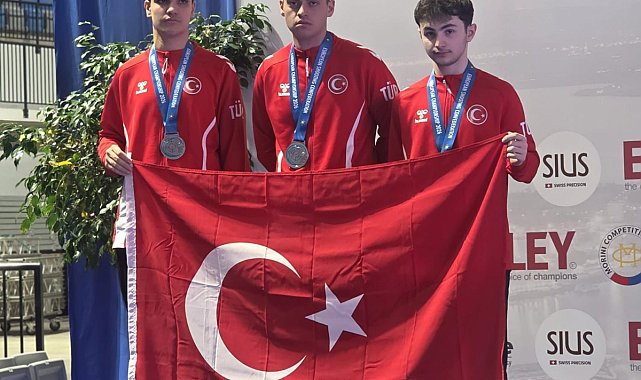 Trabzonspor sporcusu Eren Kalfa'dan Avrupa Şampiyonası'nda altın madalya