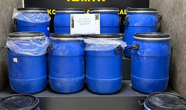 830 bin sentetik hap yapılabilecek maddeyle yakalanan şüpheli tutuklandı