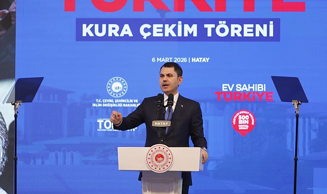 Bakan Kurum: 500 bin konut için çalışacağız, başaracağız