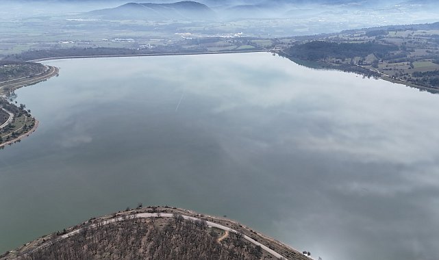 Gölköy Baraj Gölü'nde su seviyesi 90'a ulaştı