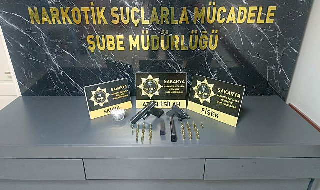 Sakarya'da uyuşturucu operasyonu; 2 tutuklama