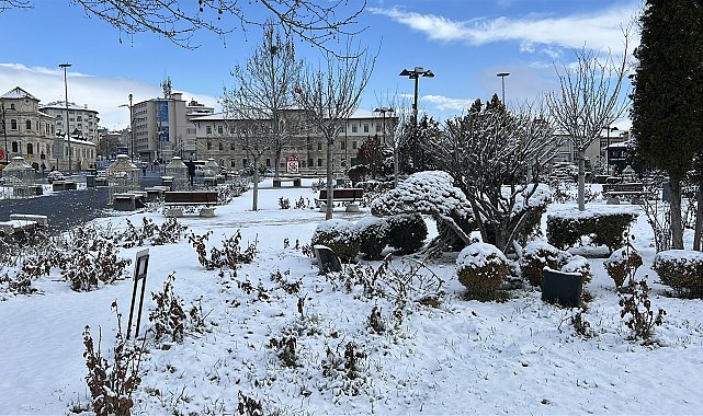 Sivas'ta kar yağışı