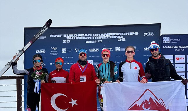 Türkiye, ISMF Dağ Kayağı Avrupa Şampiyonası'nda 3 madalya kazandı