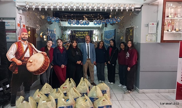 Yunuskent Mehmet Akif Ersoy Anadolu Lisesi öğrencilerinden örnek davranış