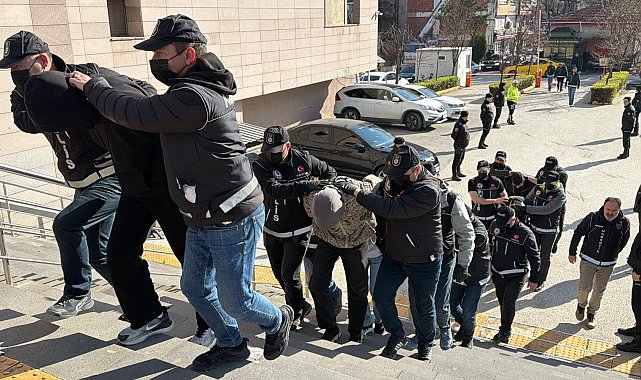 Eskişehir merkezli uyuşturucu operasyonu; 20 gözaltı