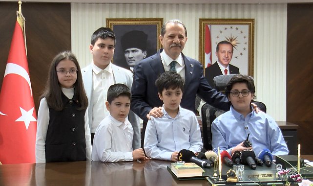 İstanbul İl Emniyet Müdürü Yıldız, 23 Nisan'da koltuğunu şehit çocuğuna devretti