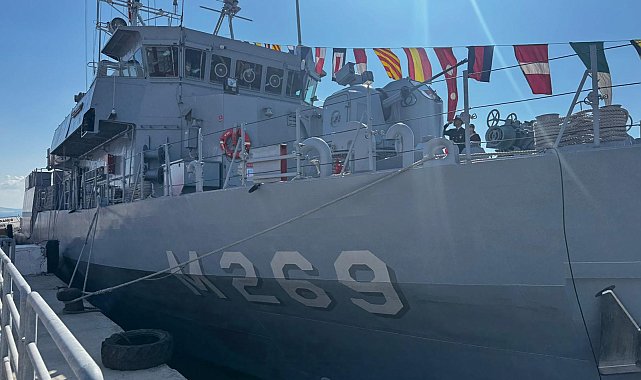 Mayın avlama gemisi 'TCG Anamur', 23 Nisan'da Erdek'te ziyarete açıldı