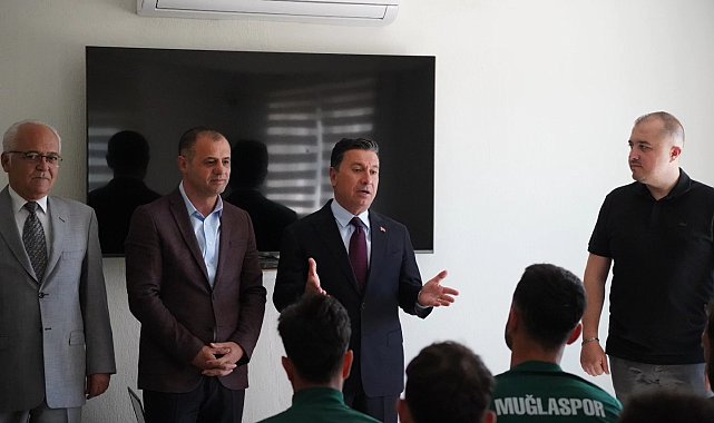 Muğlaspor'a Başkan Aras'tan moral