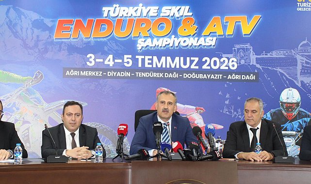 Ağrı'da Enduro ve ATV Şampiyonası heyecanı başlıyor