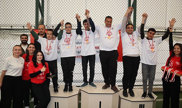 Malatya'da özel sporcular sahada iz bıraktı