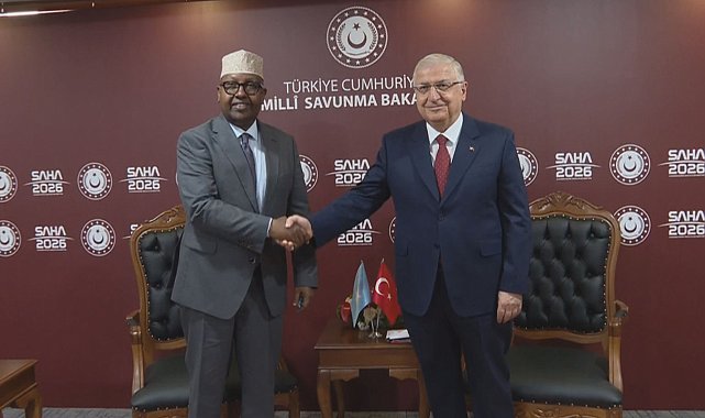 Milli Savunma Bakanı Yaşar Güler, Somali Savunma Bakanı Ahmed Fiqi ile görüştü