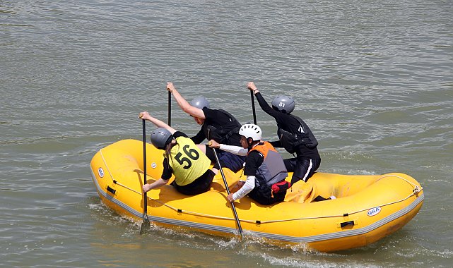 Murat Nehri'nde rafting şampiyonası sona erdi