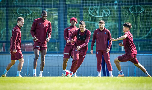 Trabzonspor'da Beşiktaş maçının hazırlıkları devam etti