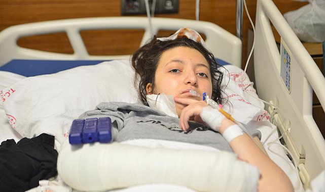 12'nci kattan düşüp yaralanan Ecrin'in babası: Bir mucizeye tanıklık ettik
