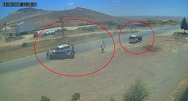 5 kişinin yaralandığı silahlı kavga kamerada
