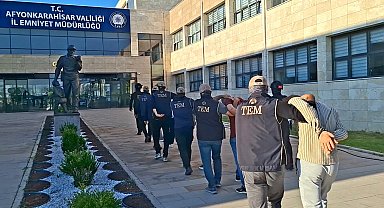 Afyonkarahisar'da DEAŞ operasyonu; 7 gözaltı