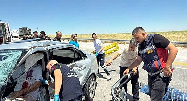 Afyonkarahisar'da kaza: 1 ölü, 6 yaralı