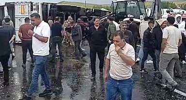 Ağrı'da 2 trafik kazasında 1 kişi öldü, 6 kişi yaralandı