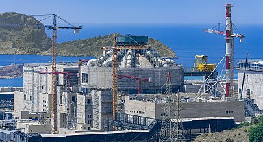 Akkuyu NGS'nin 1'inci güç ünitesi'nde temsili yakıt yükleme işlemi tamamlandı