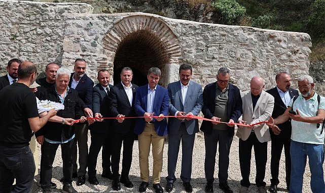 Amasya'da restorasyonu tamamlanan 200 yıllık Venk Suyu Ayazması hizmete açıldı