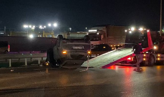 Arnavutköy'de 4 aracın karıştığı zincirleme kaza: 1 yaralı