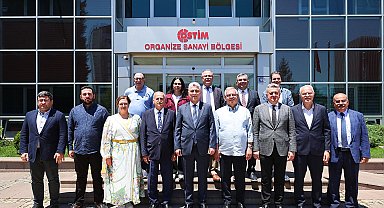 Bakan Bolat, OSTİM'i ziyaret etti
